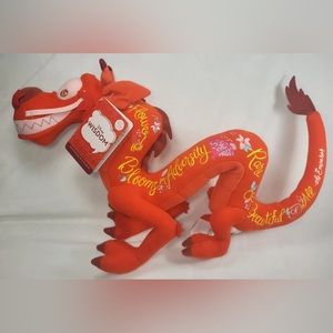 Disney Wisdom Limited Edition Mushu Plush, NWT.